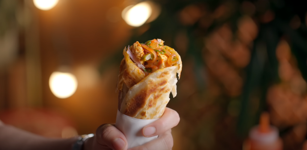 kathi roll recipe paneer