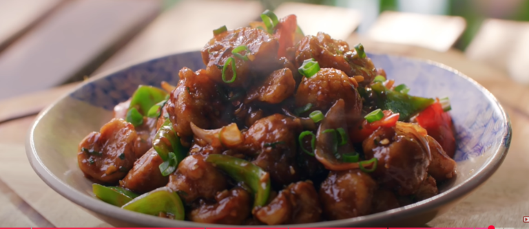 mushroom chilli dry