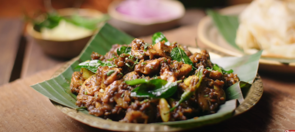 mushroom pepper fry dry restaurant style