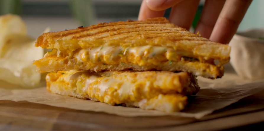 60 paneer sandwich in sandwich maker
