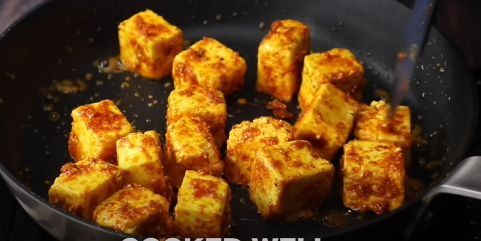 Add spices before pureeing
