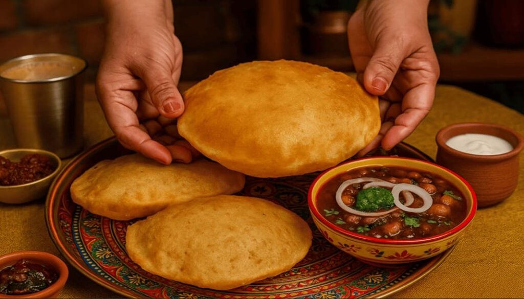 छोले भटूरे – bina maida ke bhature kaise banaen एकदम आसान रेसिपी